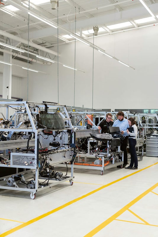Usine appliquant le management visuel