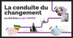 Bannière de l'article détaillant l'importance de la conduite du changement dans un projet DDMRP