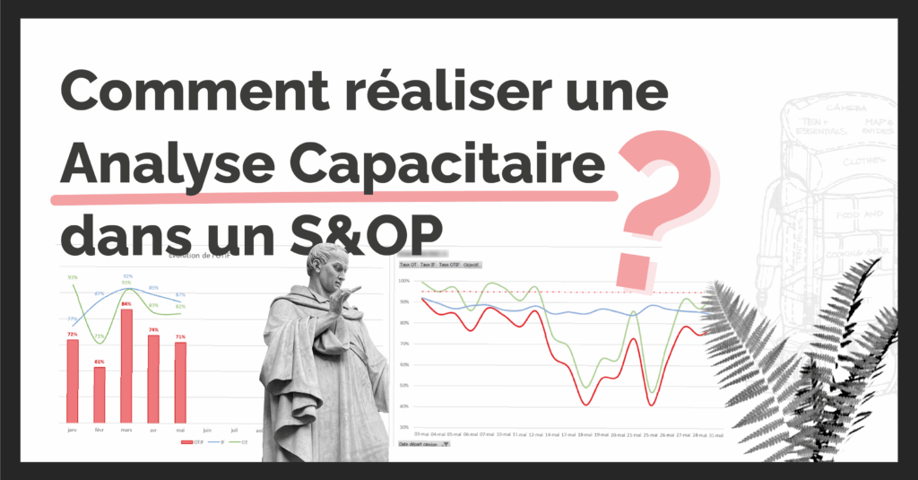 Bannière de l'article expliquant la méthode pour mener à bien une analyse capacitaire dans un processus S&OP
